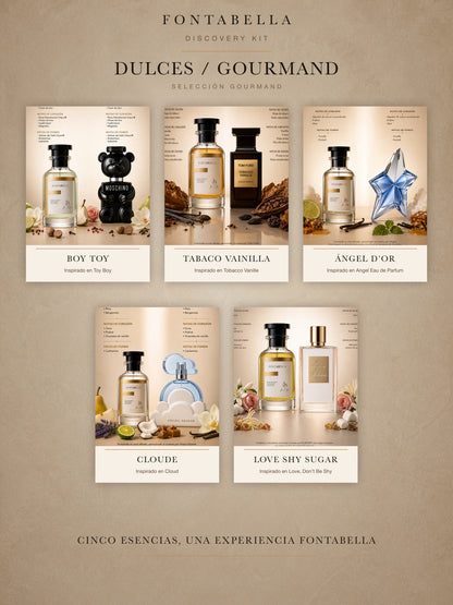 Viales de 5 ml del Discovery Kit — Dulces / Gourmand de Fontabella
