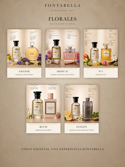 Viales de 5 ml del Discovery Kit — Florales de Fontabella