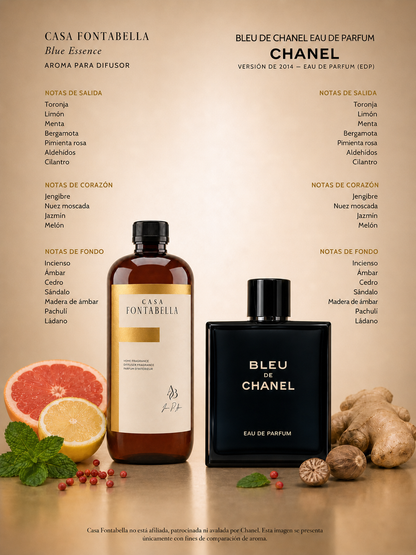 Aceite para difusor Blue Essence de Casa Fontabella