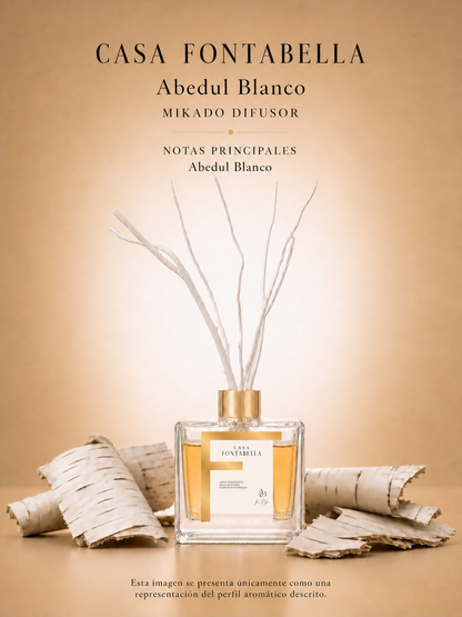 Mikado Abedul Blanco de Casa Fontabella