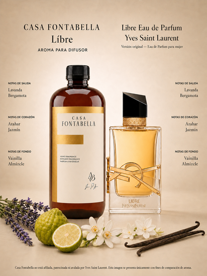 Aceite para difusor Líbre de Casa Fontabella