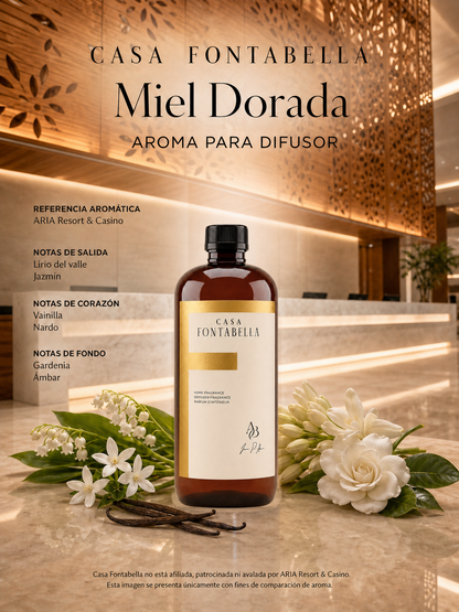 Aceite para difusor Miel Dorada de Casa Fontabella