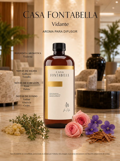 Aceite para difusor Vidante de Casa Fontabella