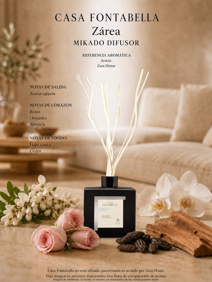 Mikado Zárea de 180 ml en envase negro — Casa Fontabella